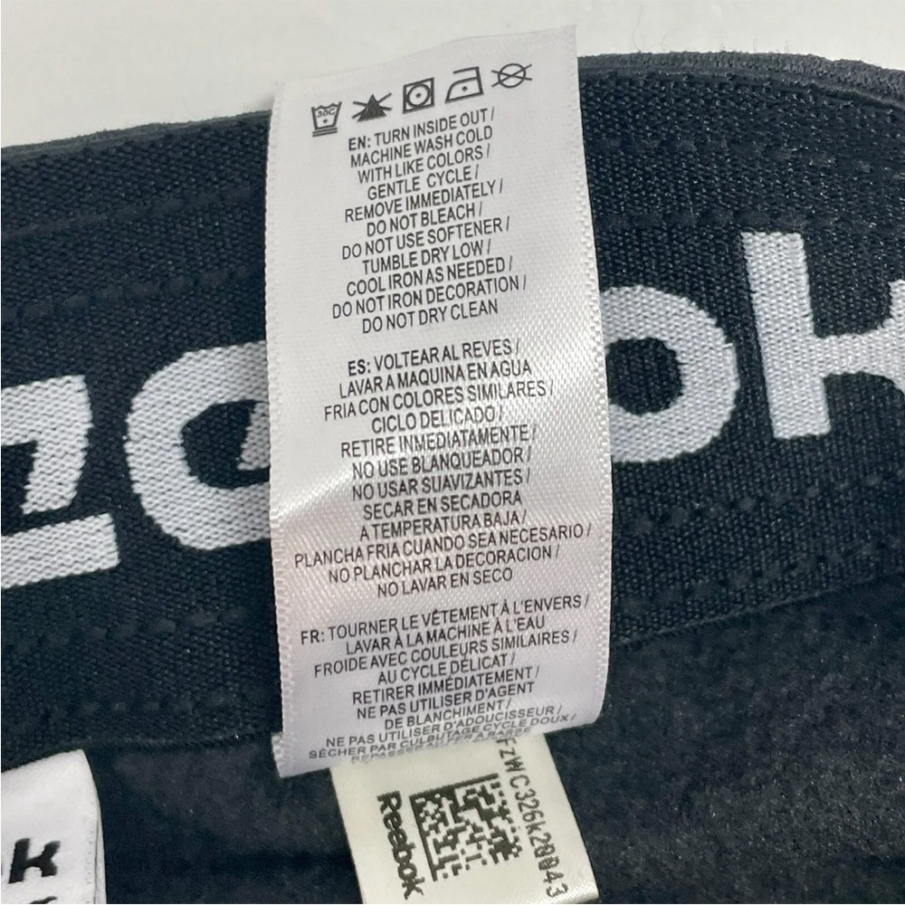 NEW Reebok Men's SLIM Fit Foul Line Pants Joggers Size L Black Heather MSRP $70 - Picture 6 of 11